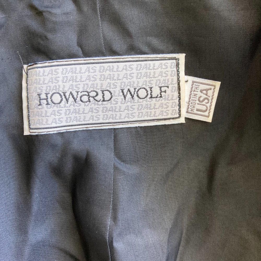 Vintage Howard Wolf Size M Artsy Jacket Made in USA - Picture 6 of 10